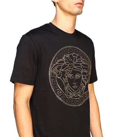 versace mens t shirt saks fifth avenue|Versace men's shoes.